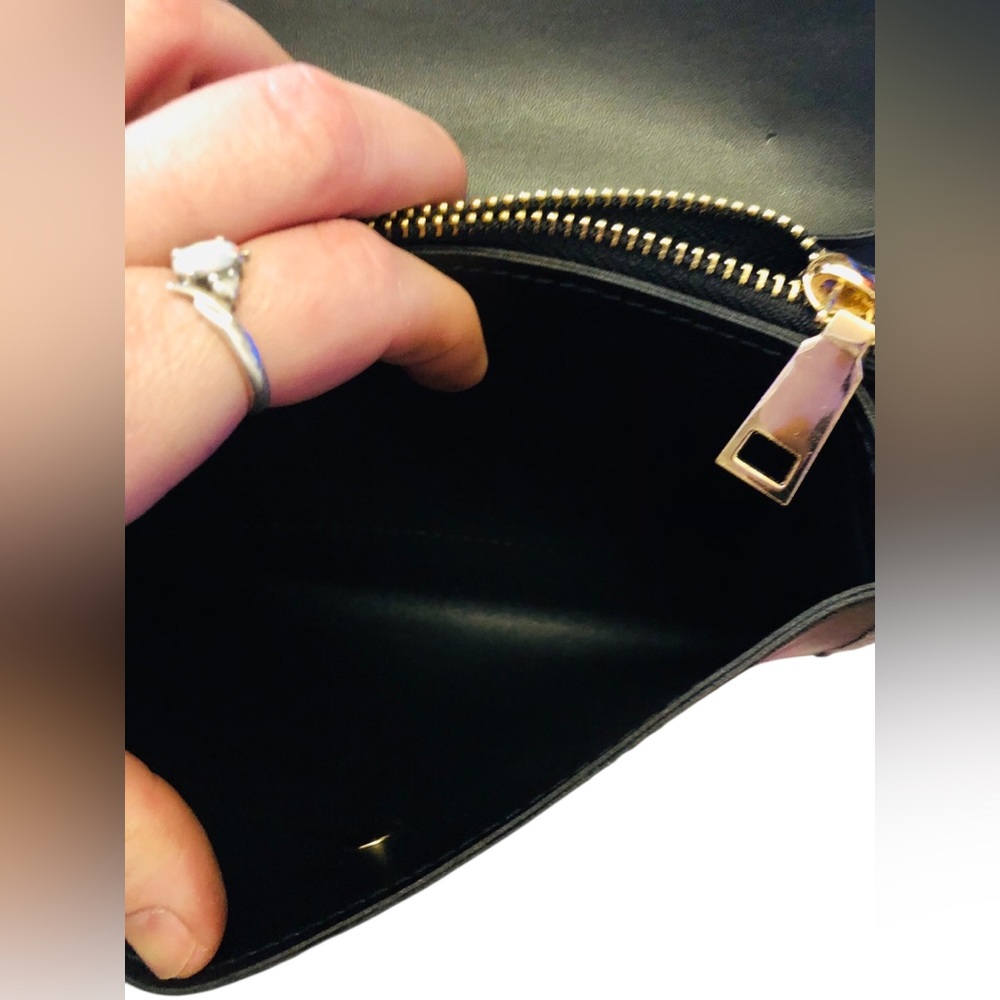 Sondra Roberts Black Bag with Gold Accents - Picture 9 of 10